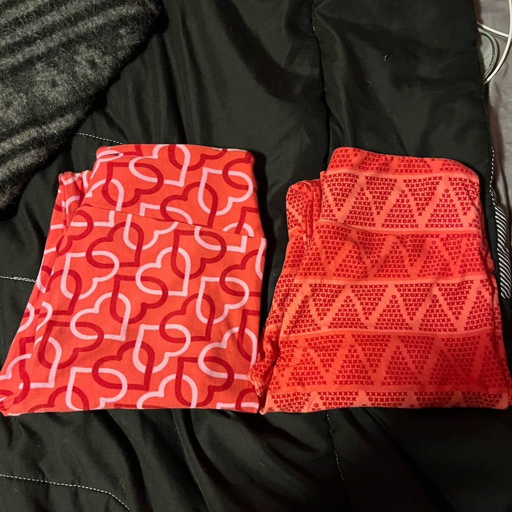 Valentines Lulu roe Legging lot 🥰😍